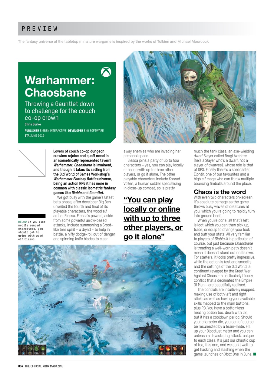 Official Xbox Magazine (UK Edition) Preview Pages