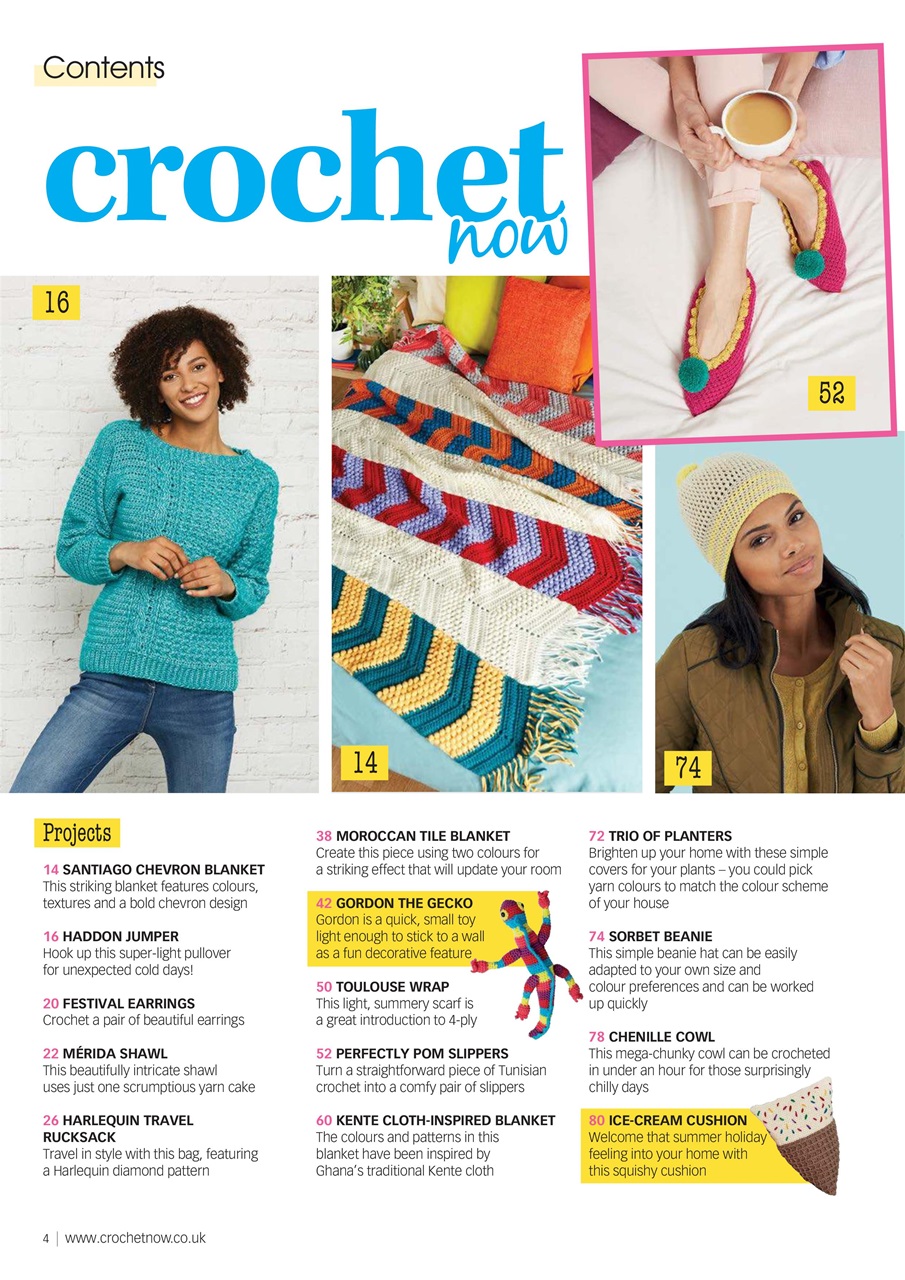 Crochet Now Magazine Preview Pages