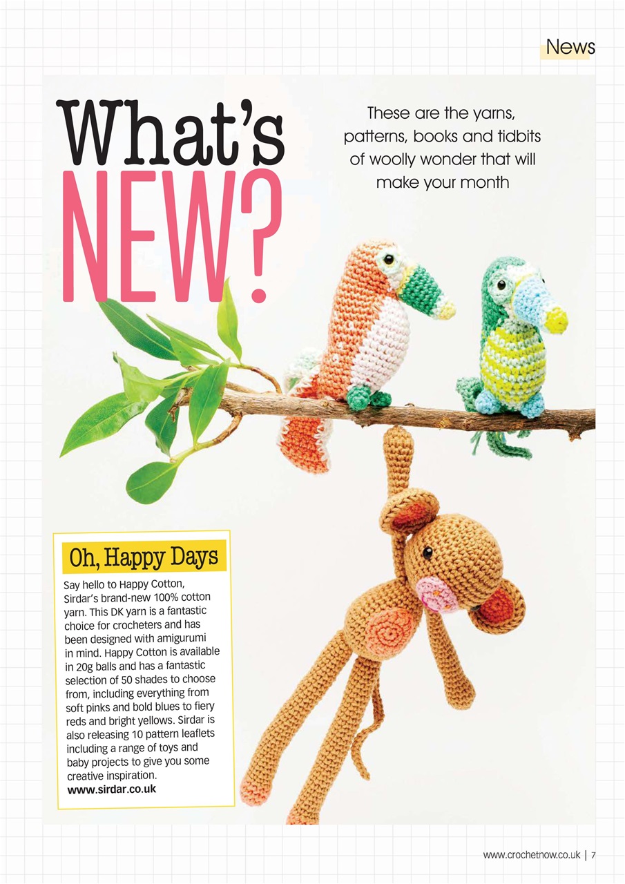 Crochet Now Magazine Preview Pages