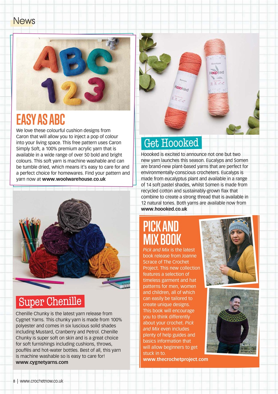 Crochet Now Magazine Preview Pages