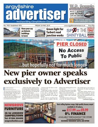 Argyllshire Advertiser issue 24 May 2019