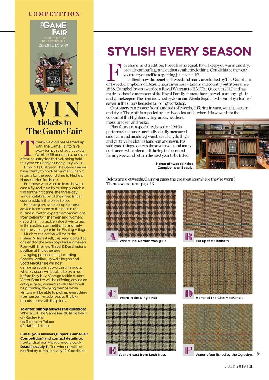 Trout & Salmon Preview Pages