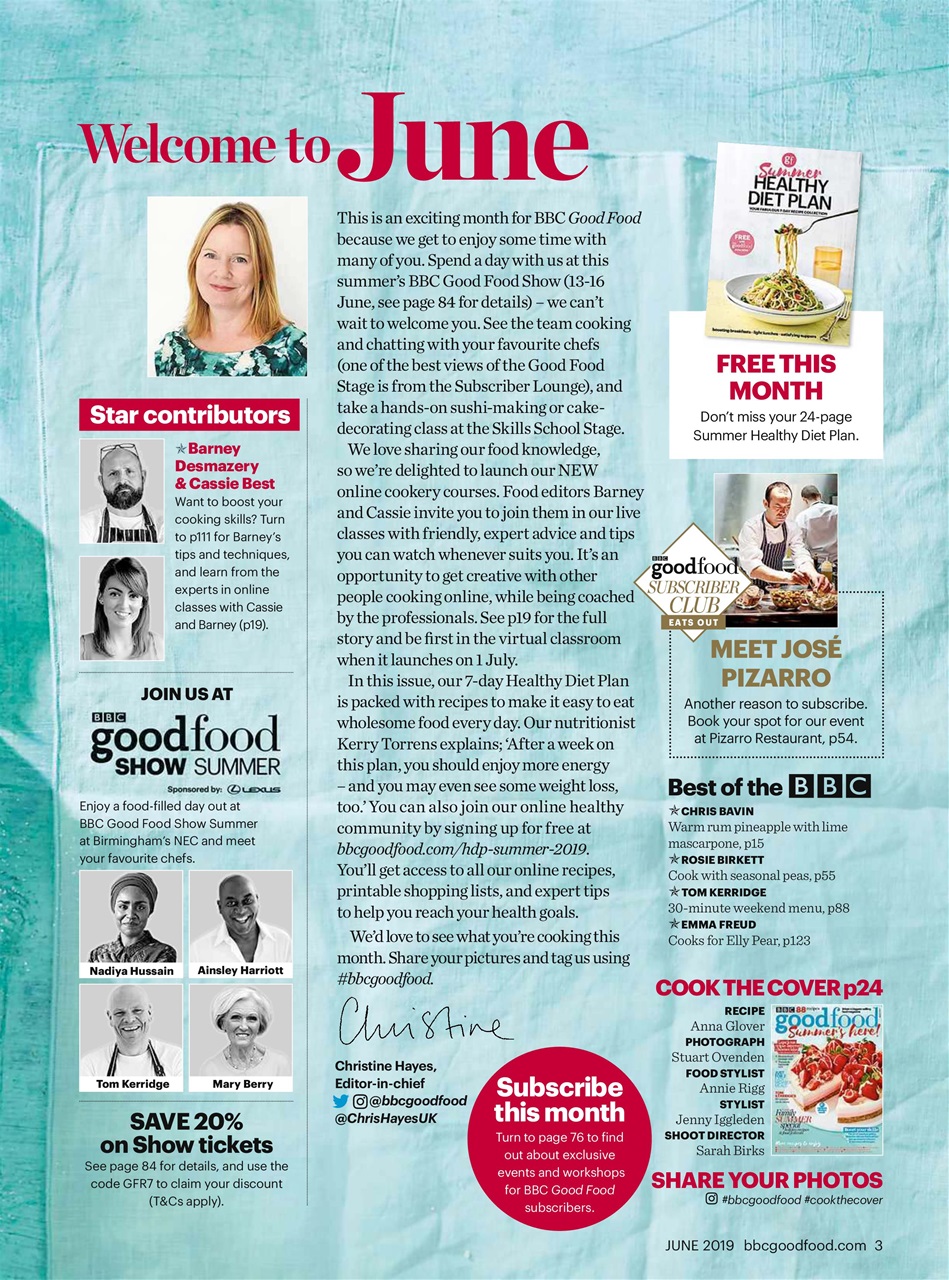 Good Food Magazine Preview Pages