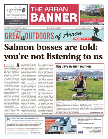 Arran Banner issue 25 May2019