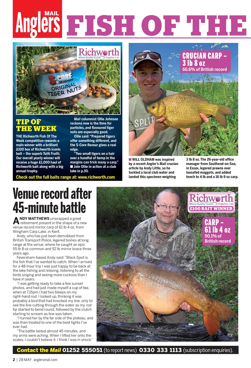 Anglers Mail Preview Pages