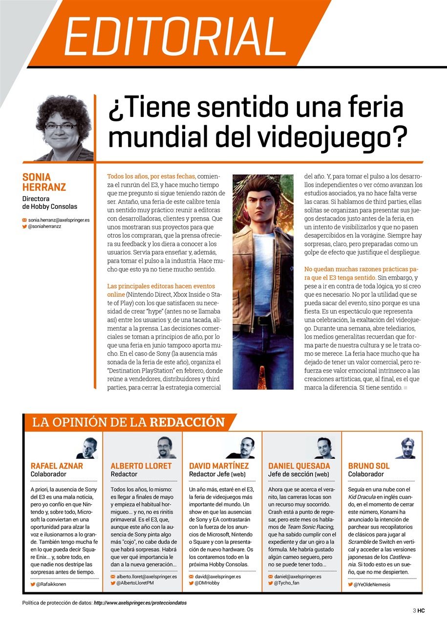 Hobby Consolas Preview Pages