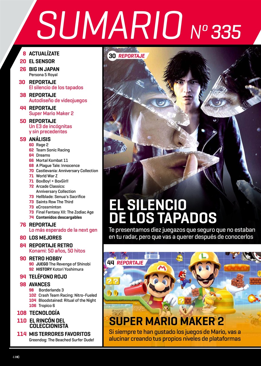 Hobby Consolas Preview Pages