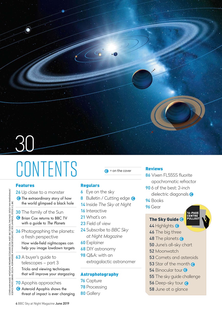 BBC Sky at Night Magazine Preview Pages