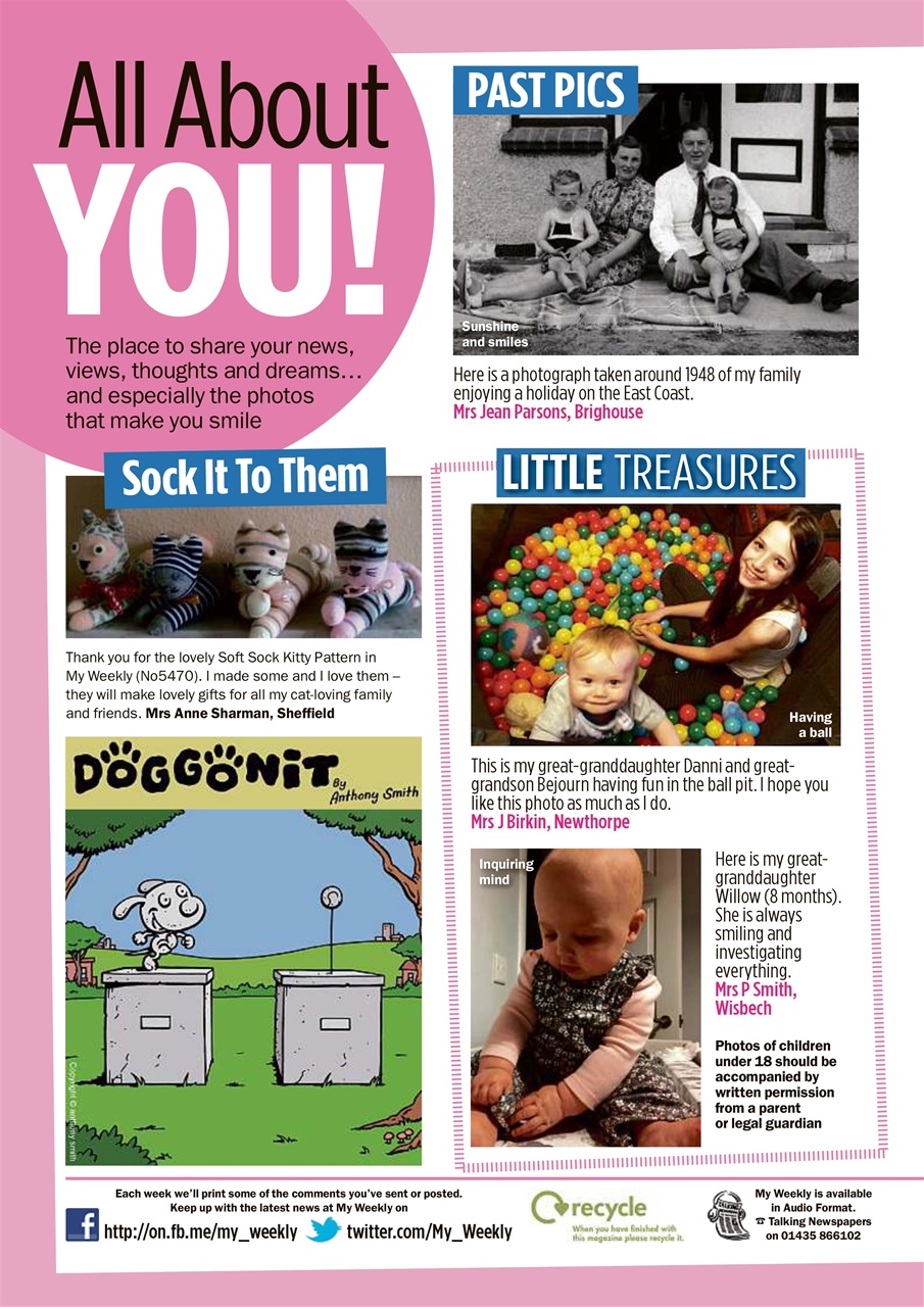 My Weekly Preview Pages