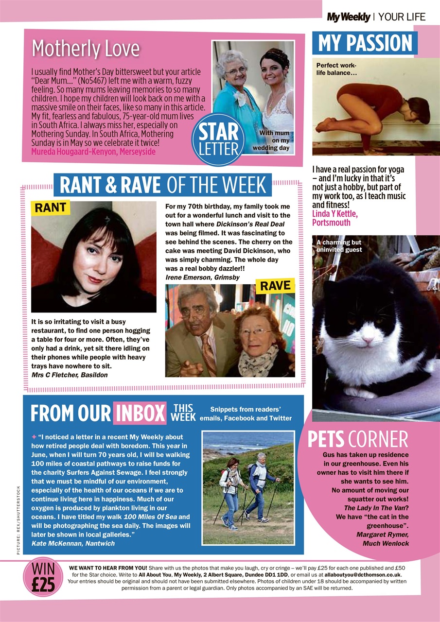 My Weekly Preview Pages