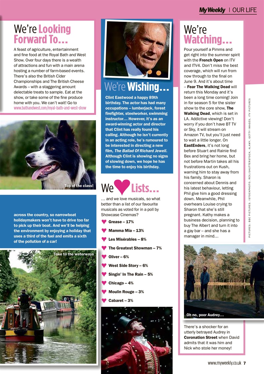 My Weekly Preview Pages