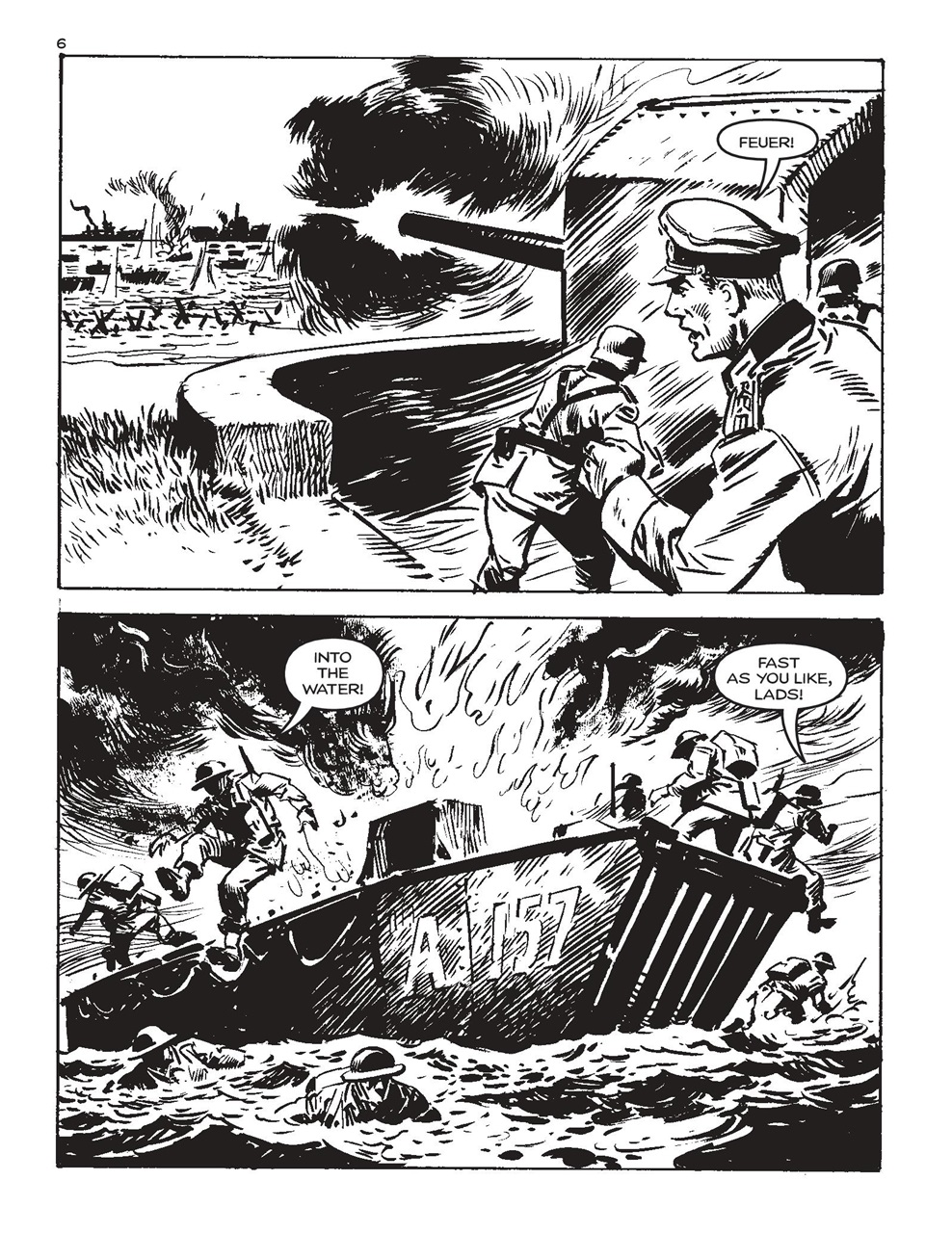 Commando Preview Pages