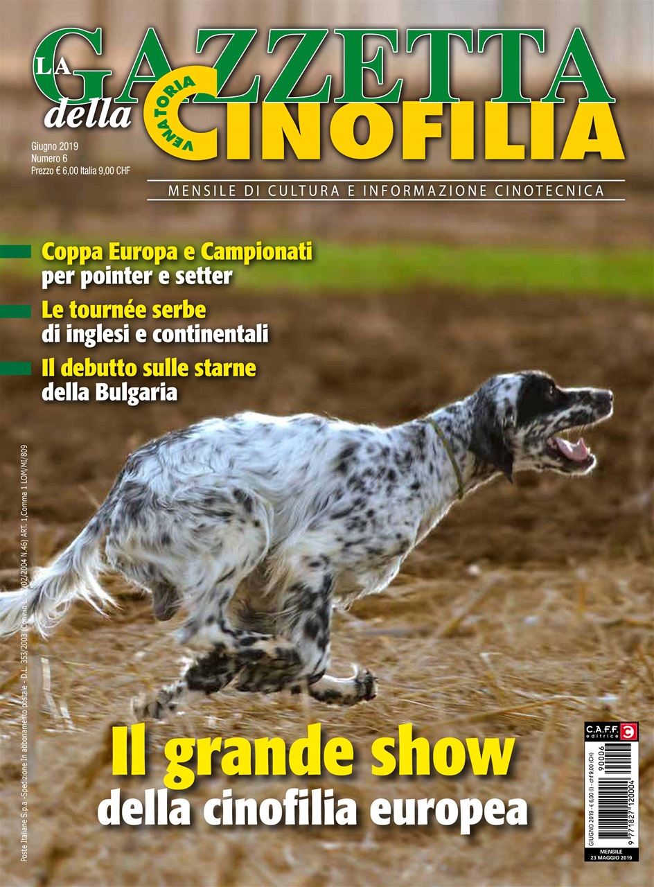 La Gazzetta Della Cinofilia Venatoria Preview Pages