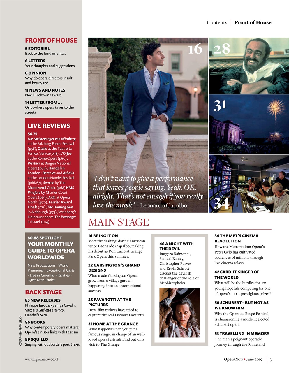 Opera Now Preview Pages