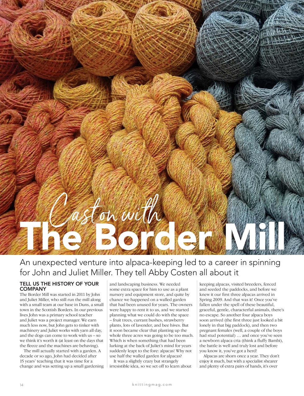 Knitting Preview Pages