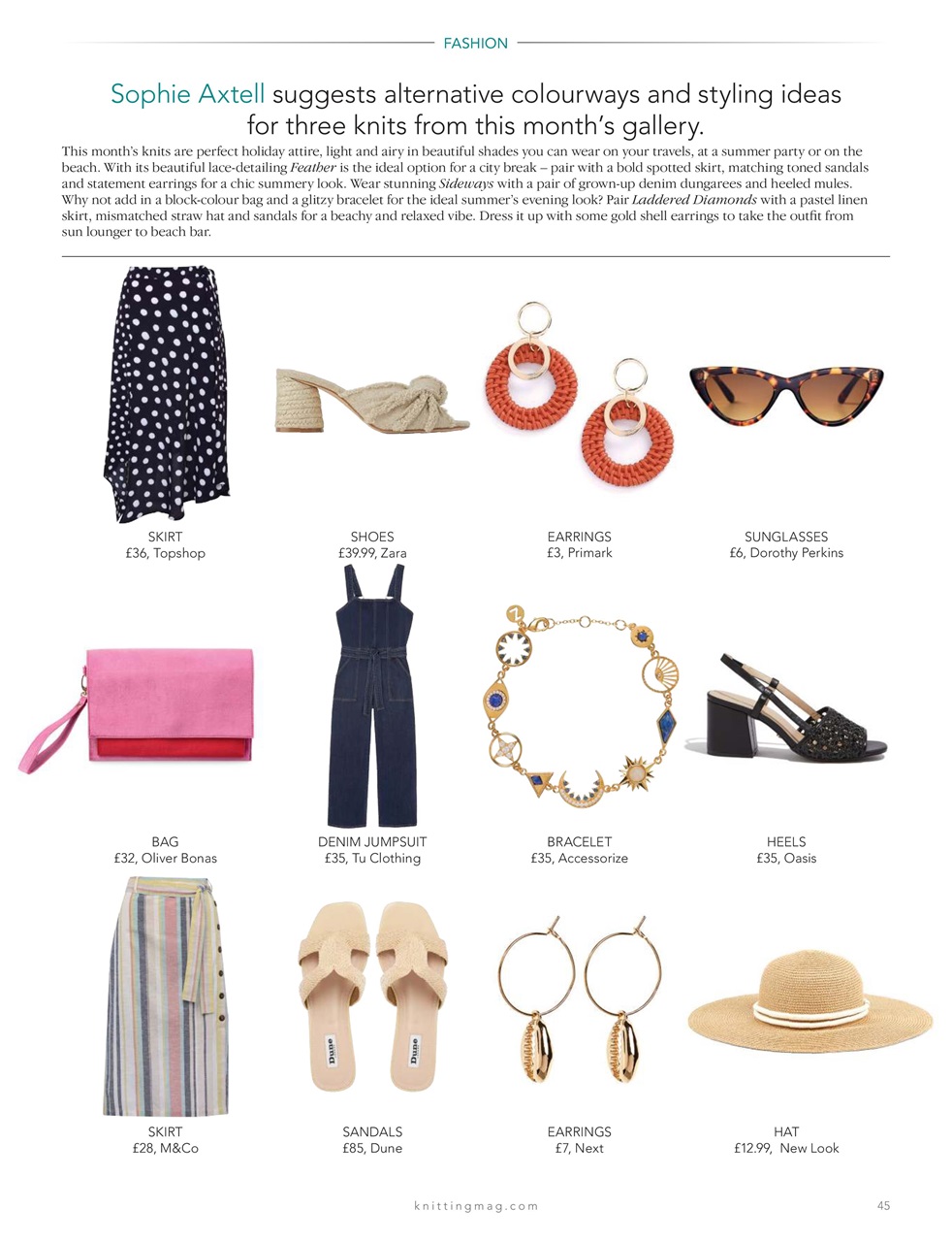 Knitting Preview Pages