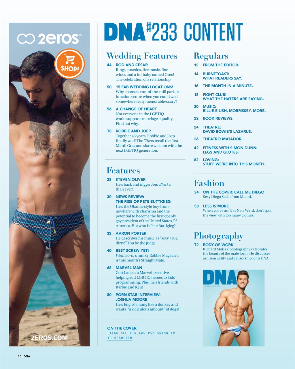 DNA Magazine Preview Pages