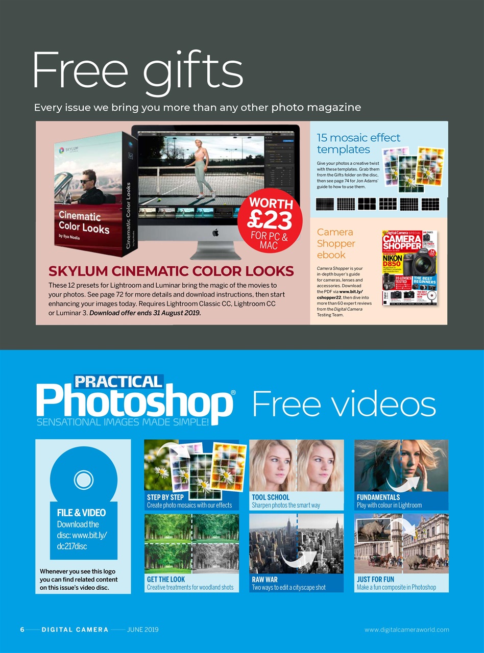 Digital Camera Magazine Preview Pages