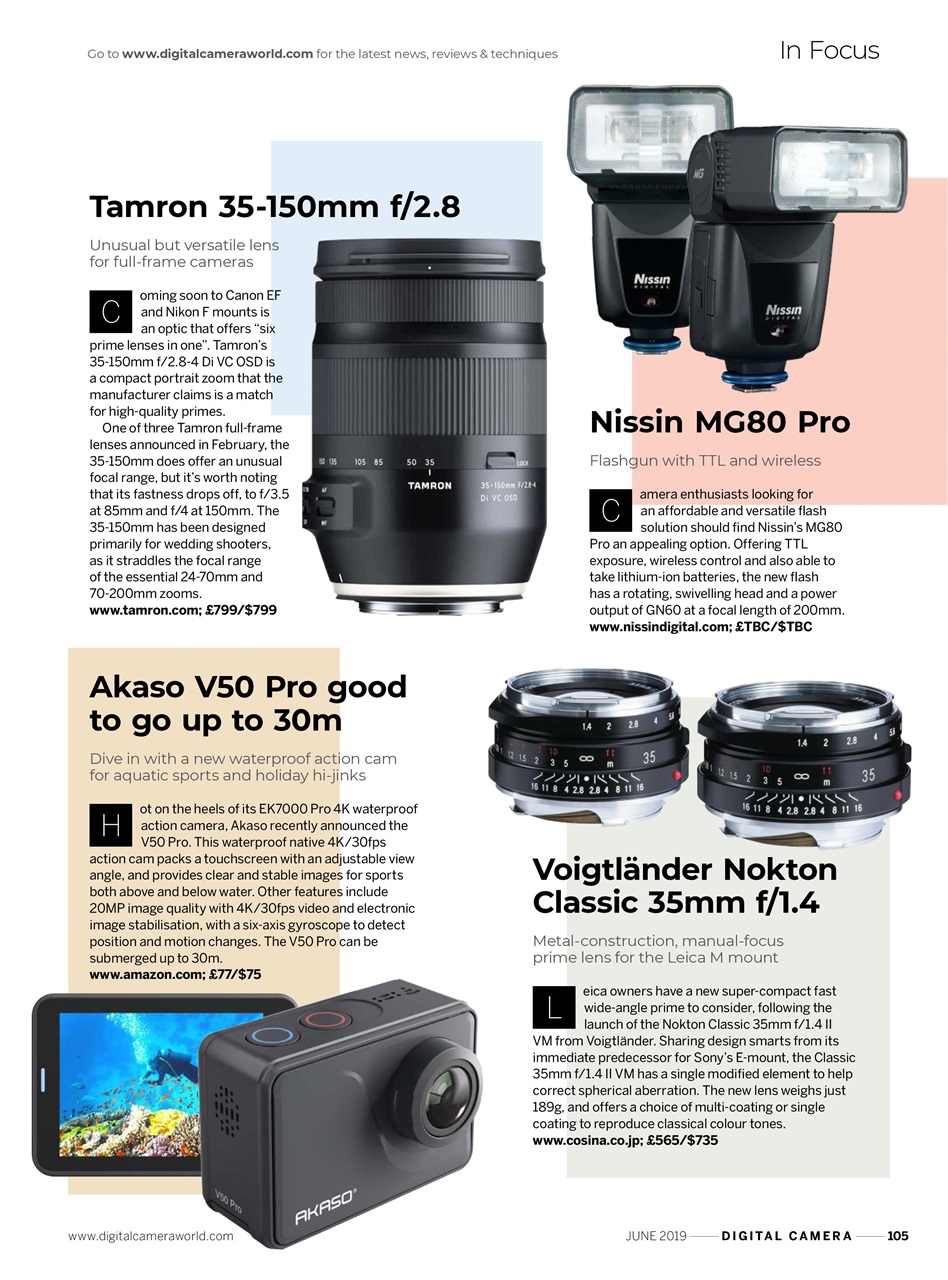Digital Camera Magazine Preview Pages
