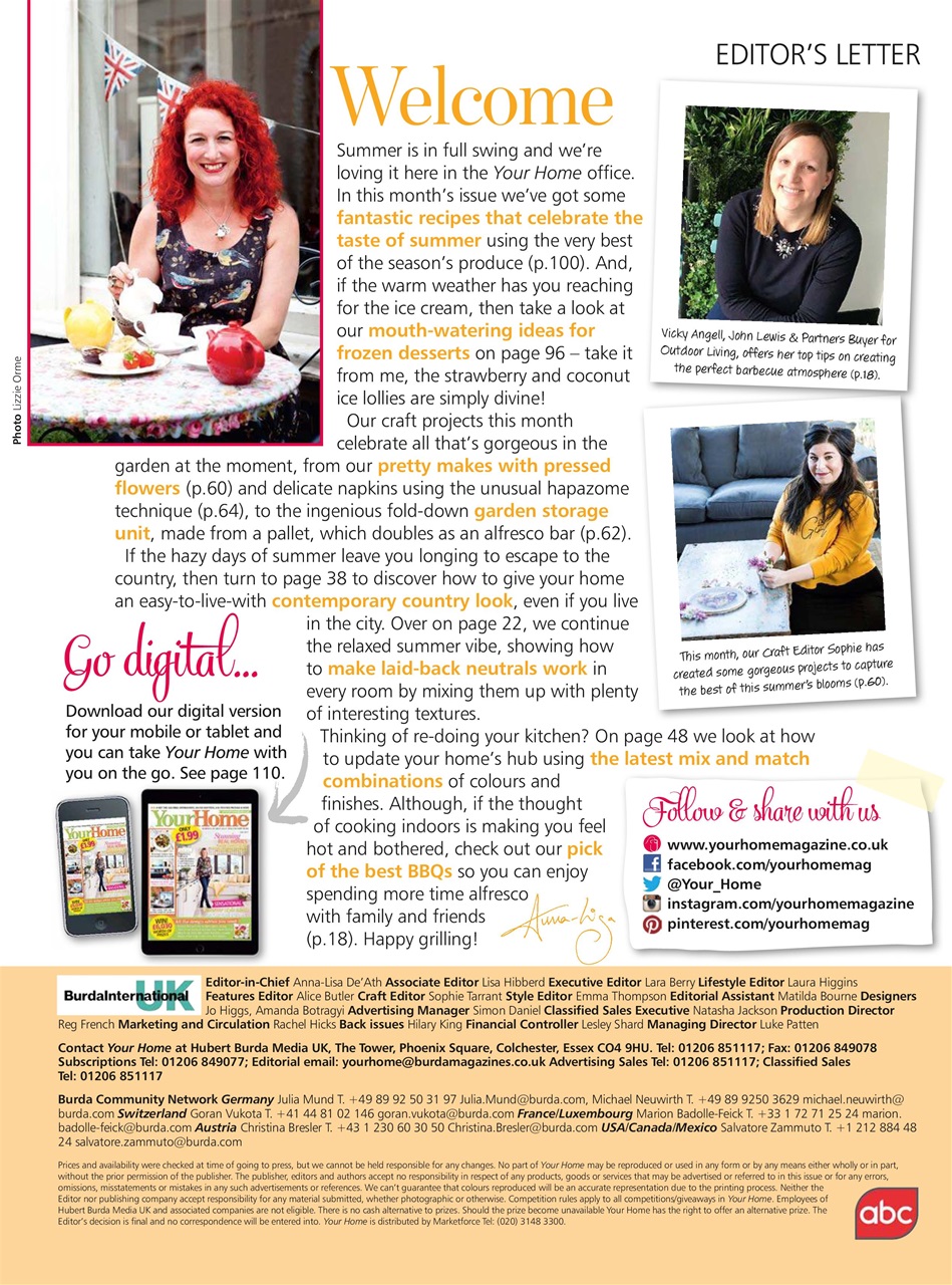 Your Home Magazine Preview Pages