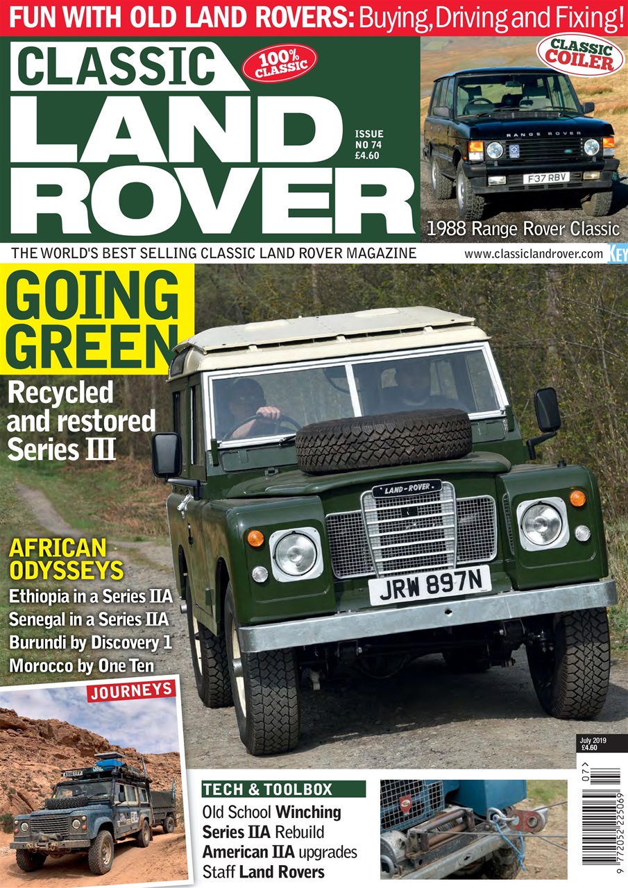 Classic Land Rover Magazine Preview Pages