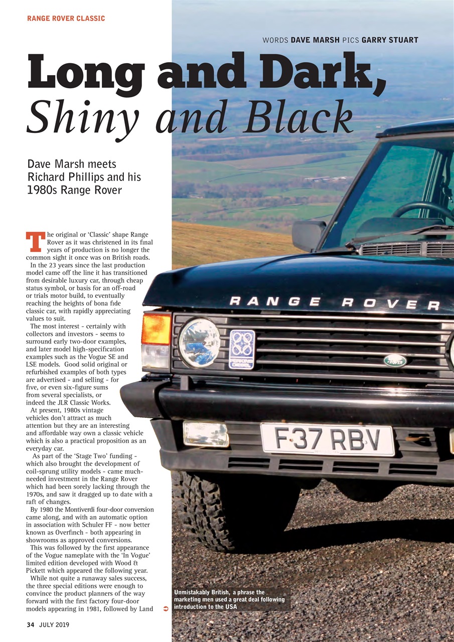 Classic Land Rover Magazine Preview Pages