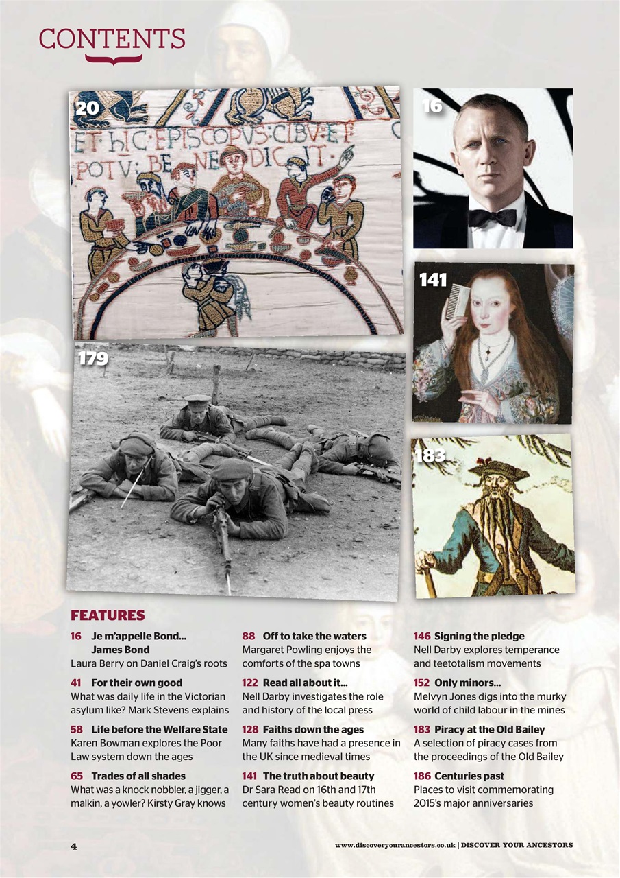 Discover Your Ancestors Preview Pages