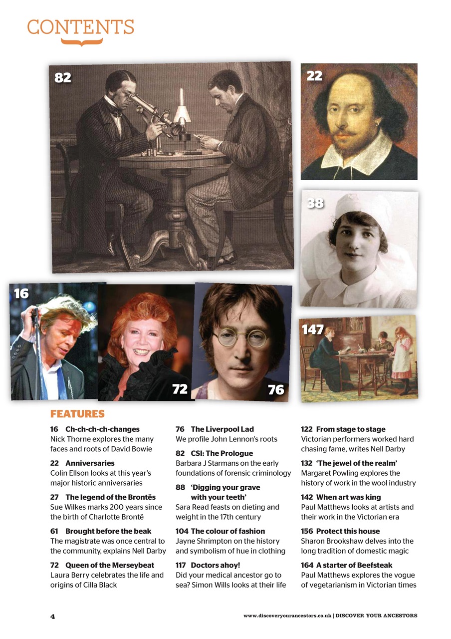 Discover Your Ancestors Preview Pages