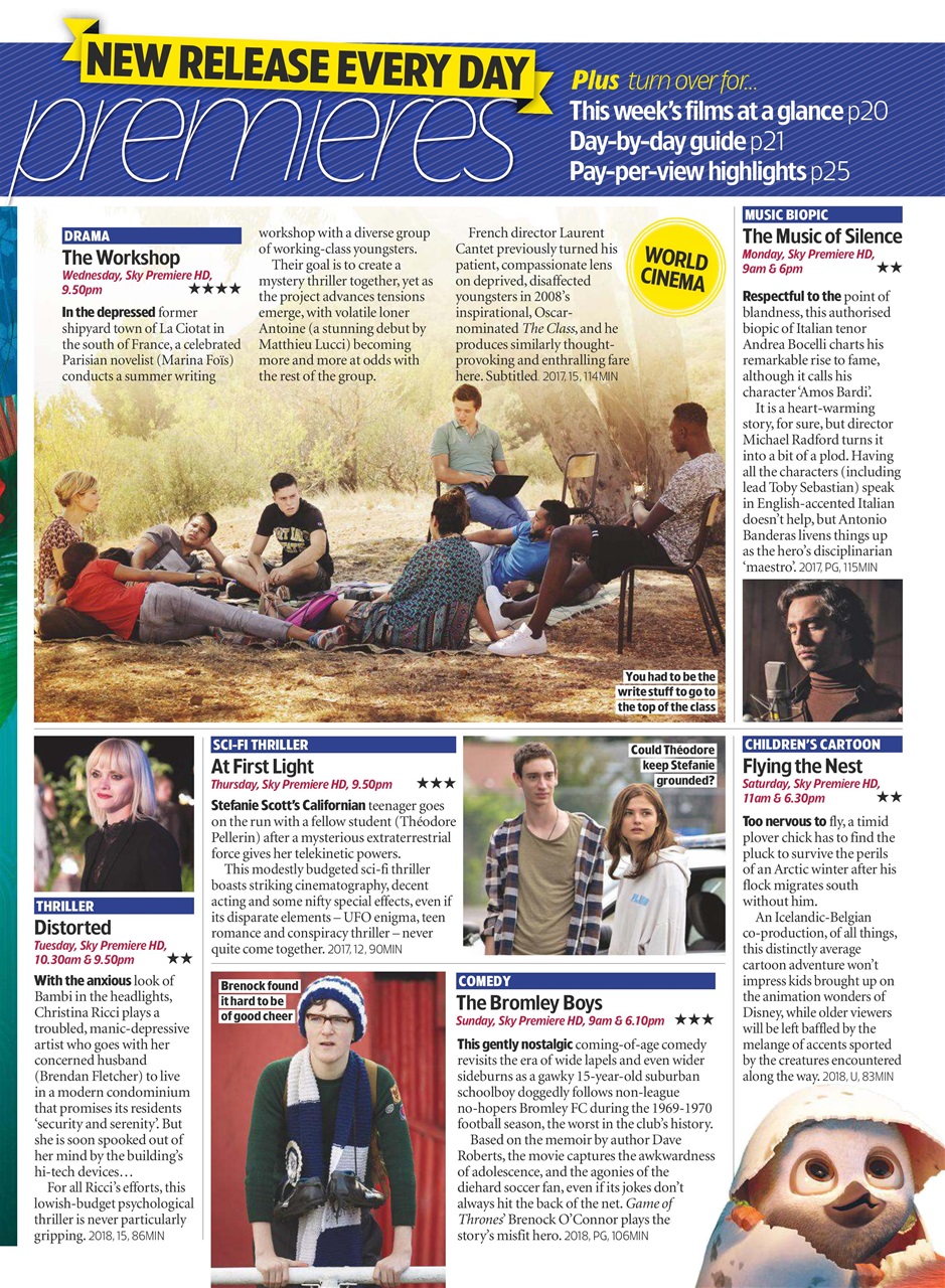 TV & Satellite Week Preview Pages
