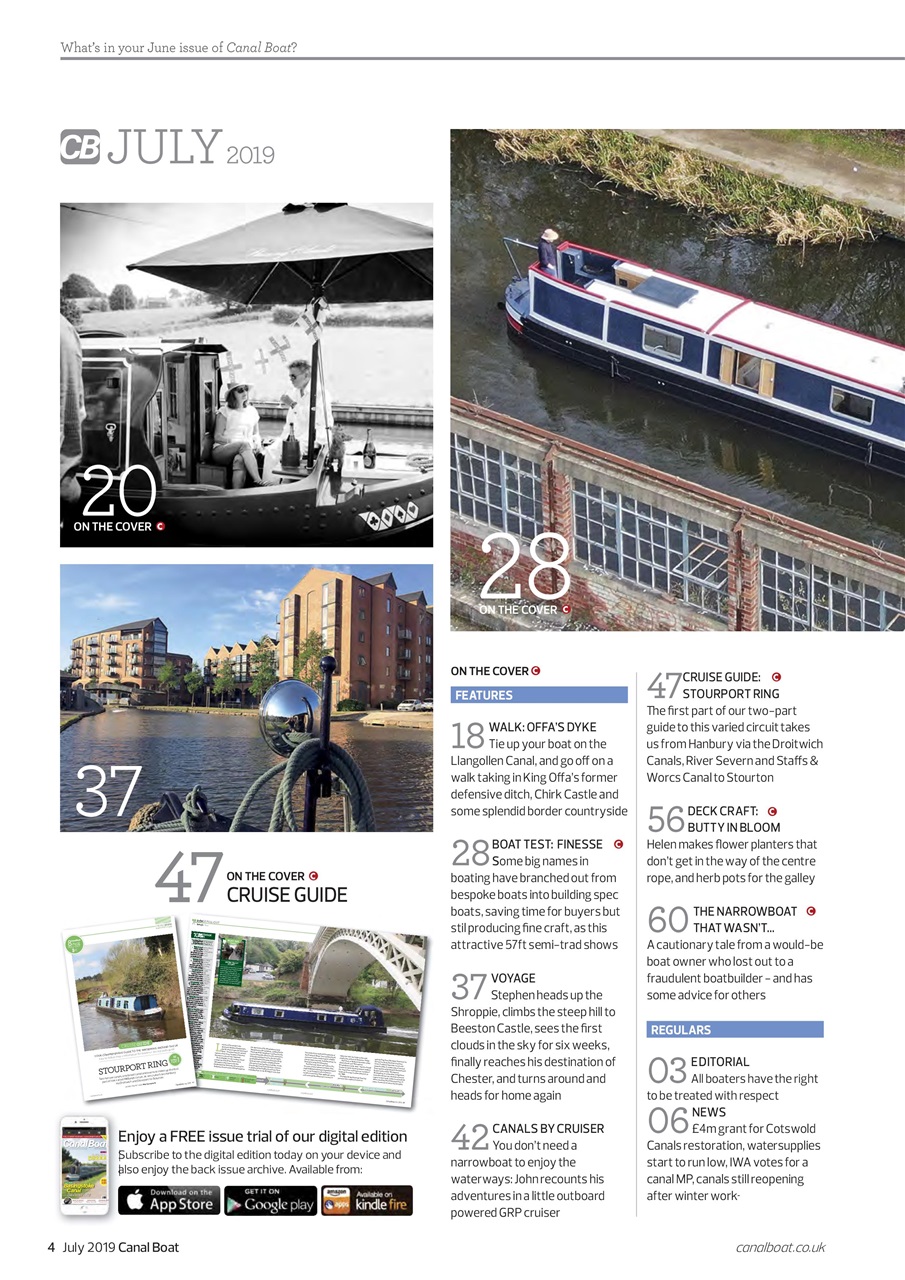 Canal Boat Preview Pages