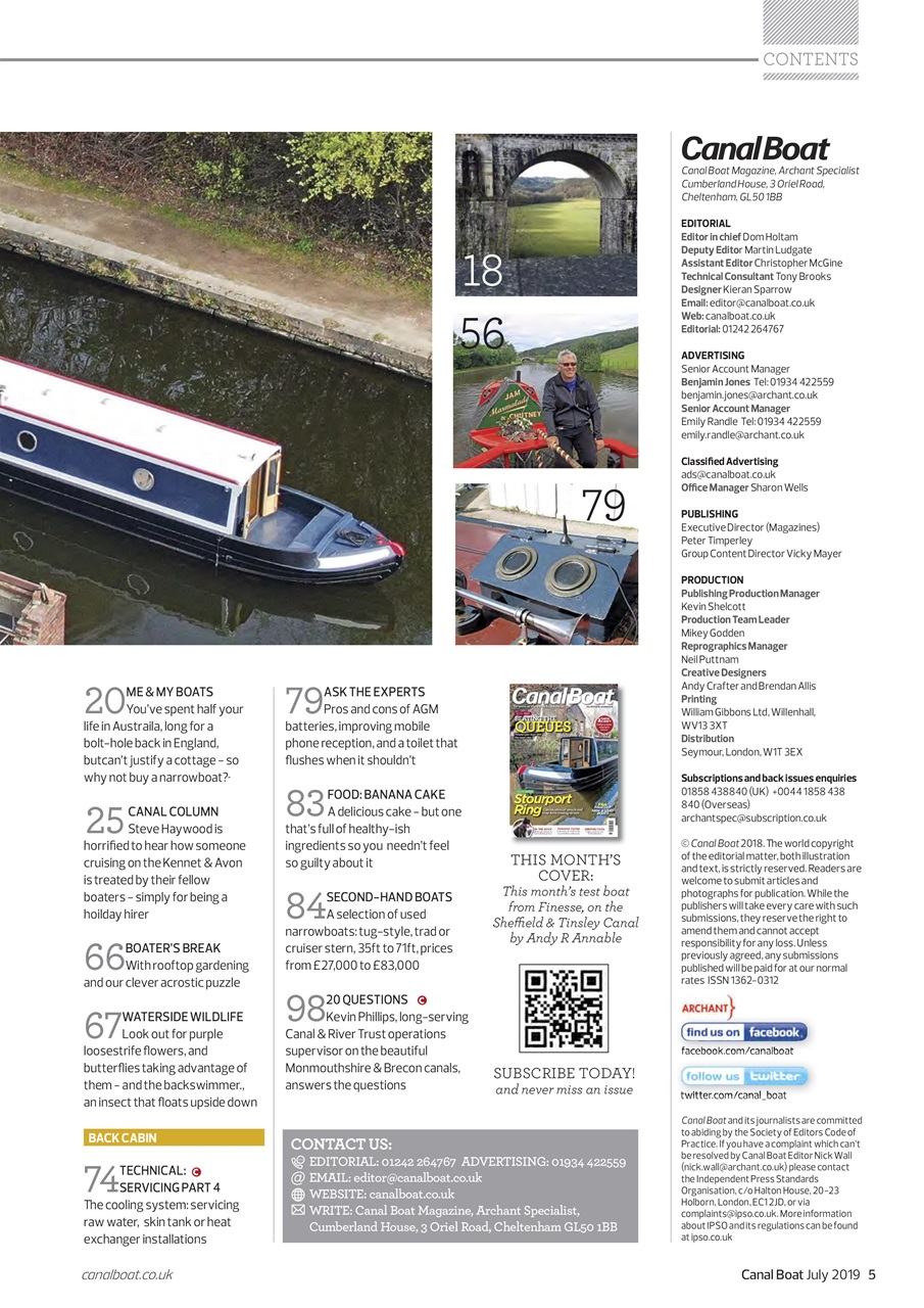 Canal Boat Preview Pages