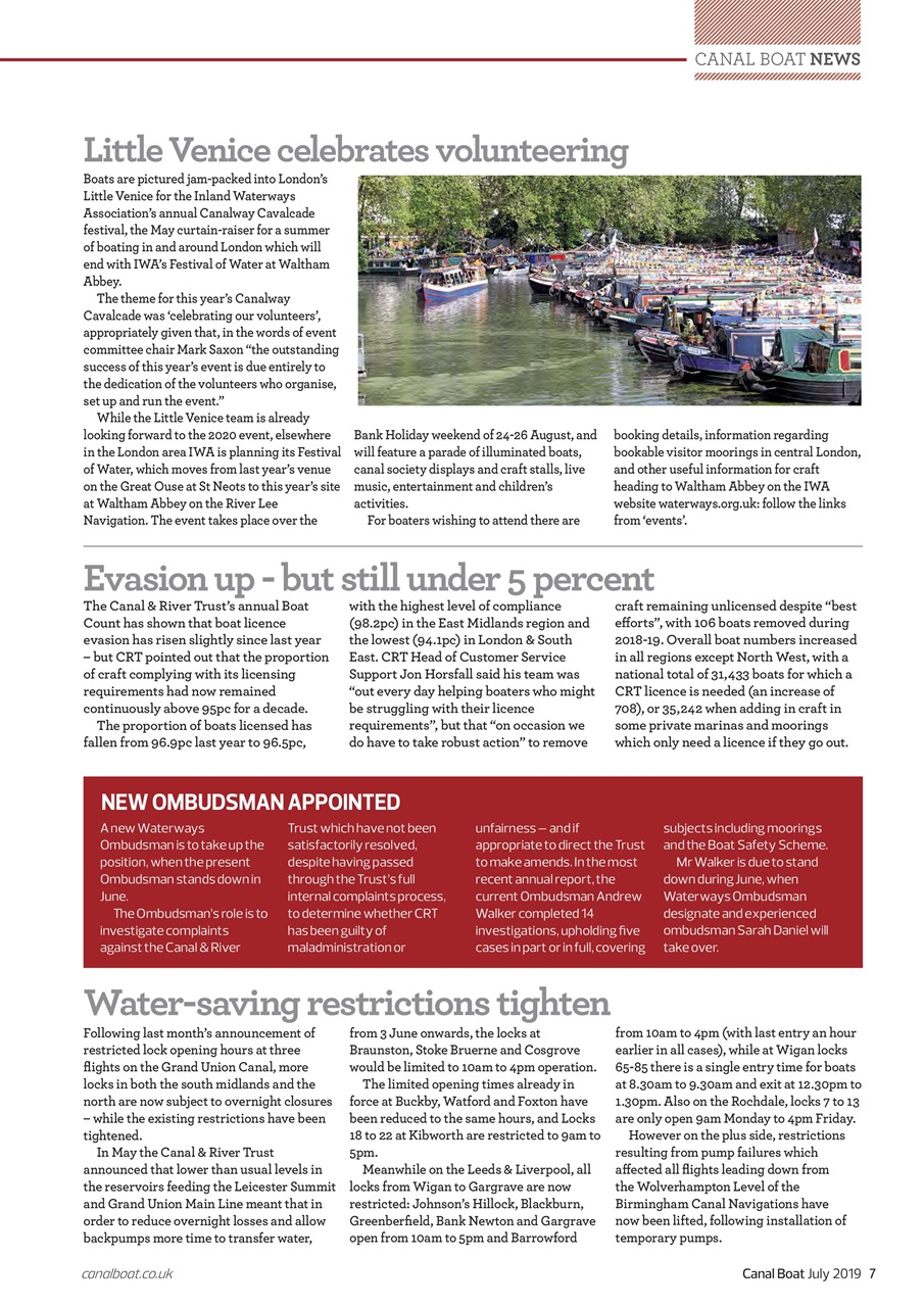 Canal Boat Preview Pages