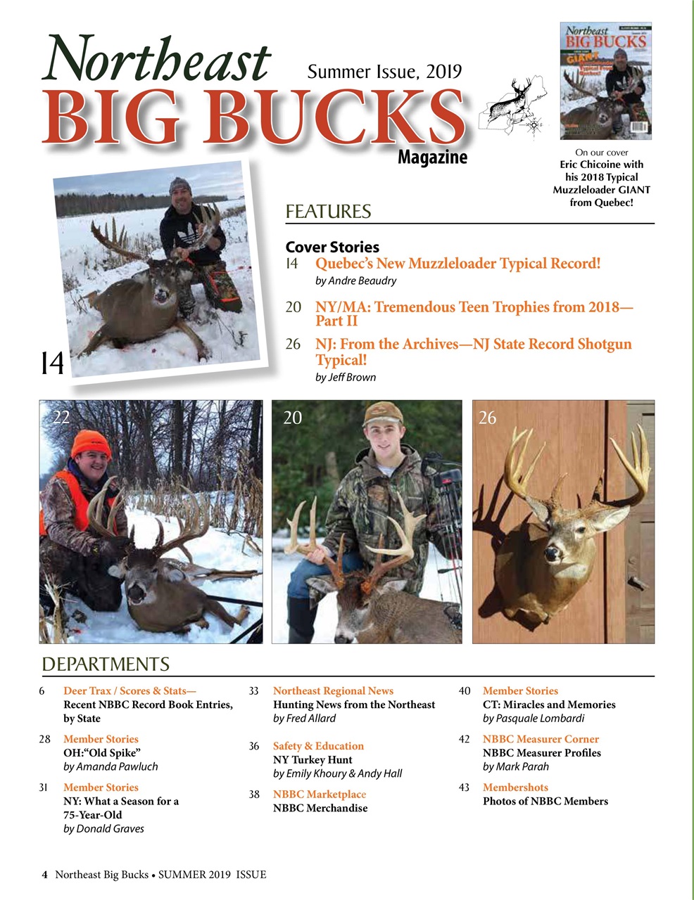 Northeast Big Bucks Preview Pages