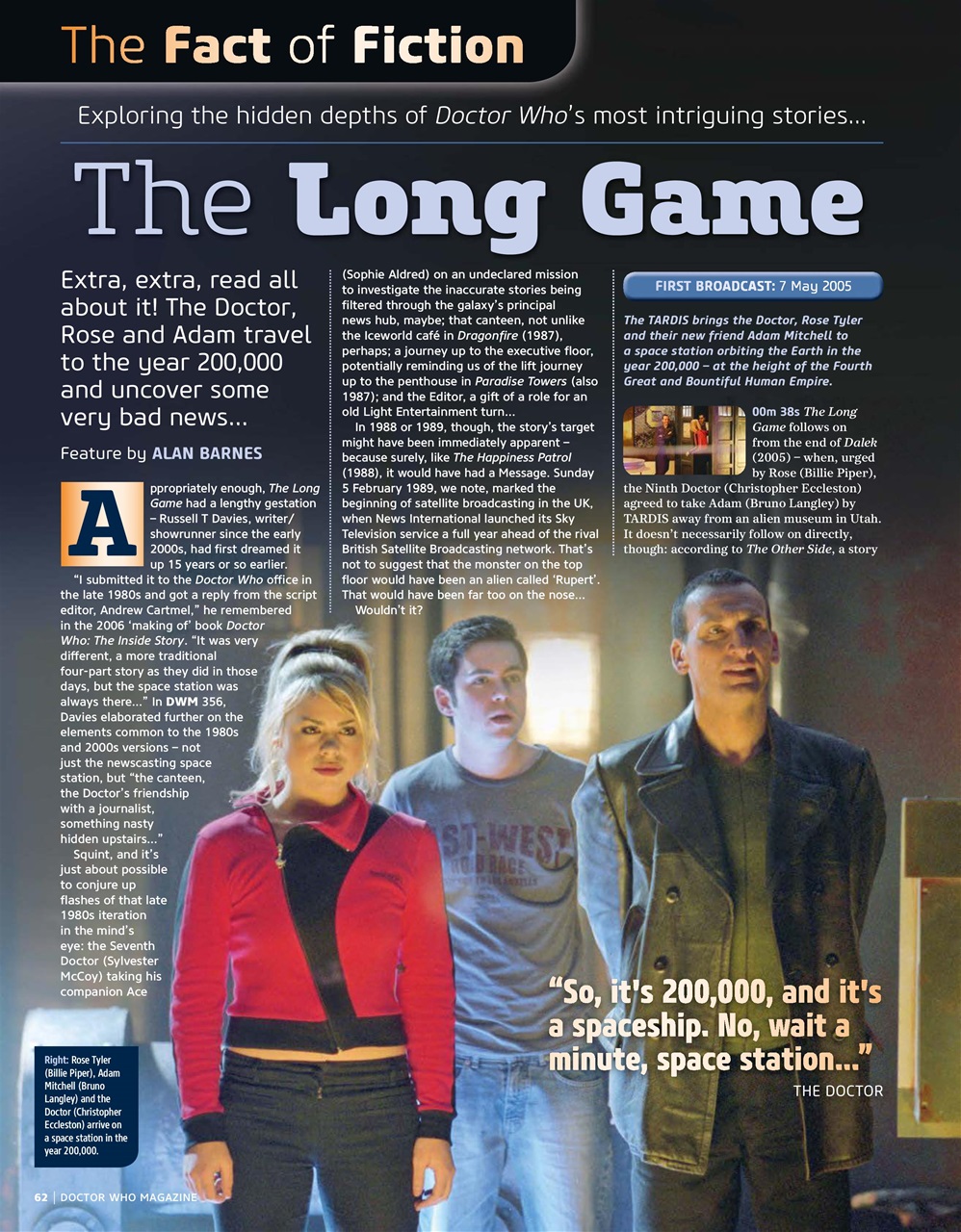 Doctor Who Magazine Preview Pages