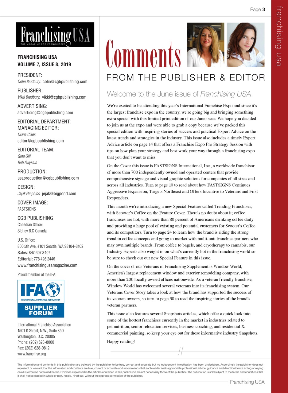 Franchising USA Preview Pages