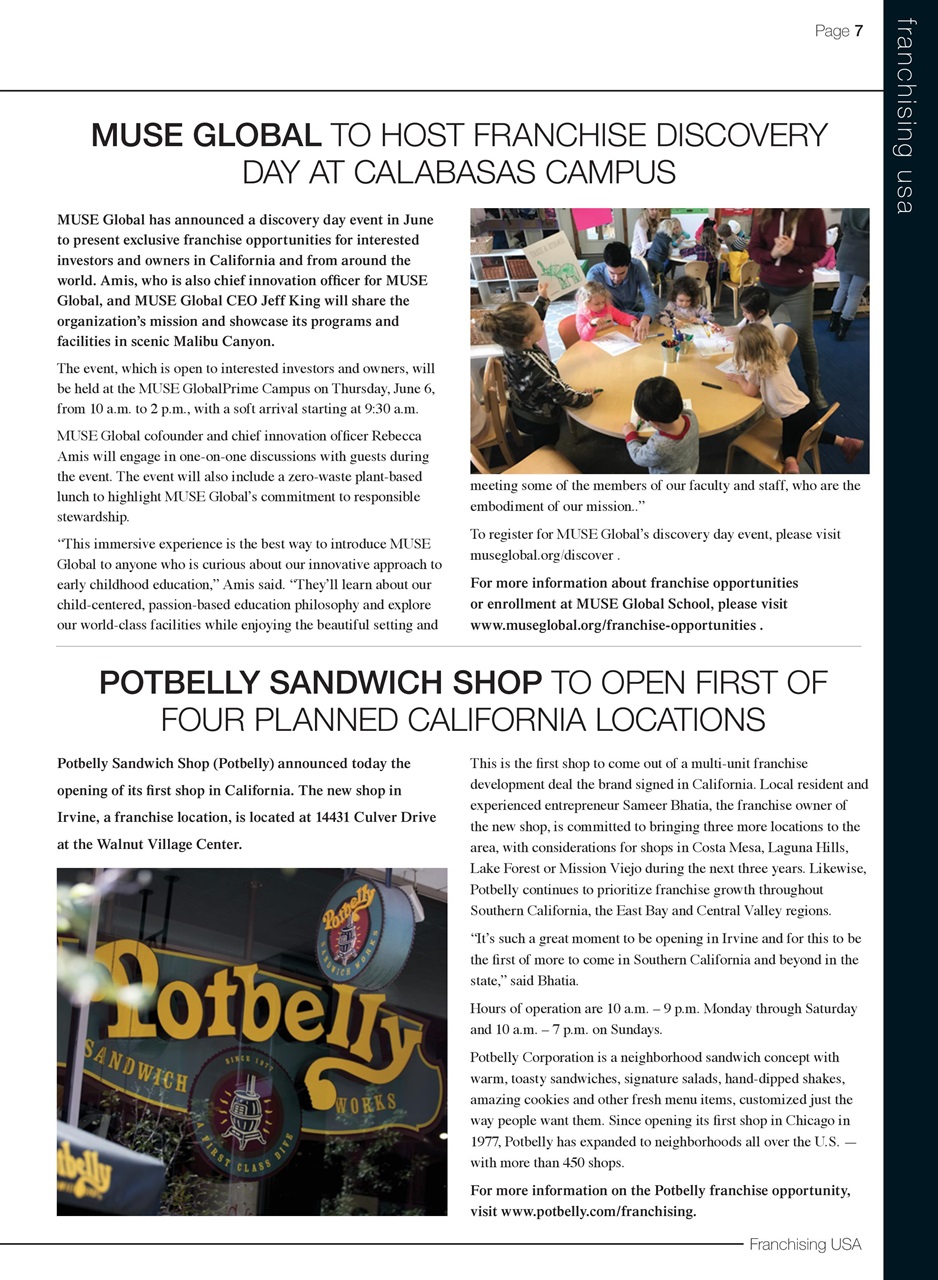 Franchising USA Preview Pages