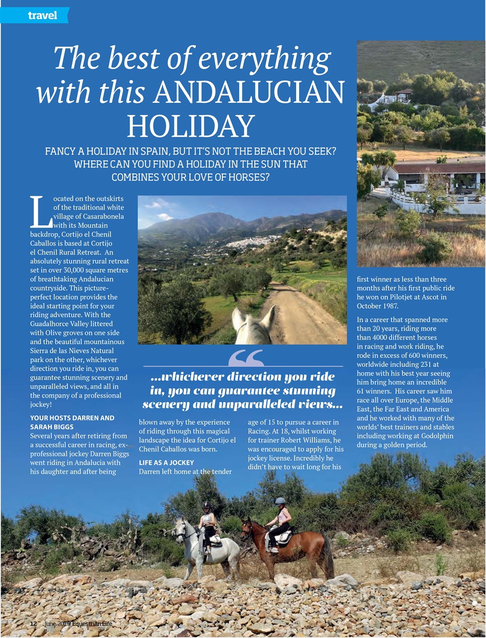 Equestrian Life Magazine Preview Pages