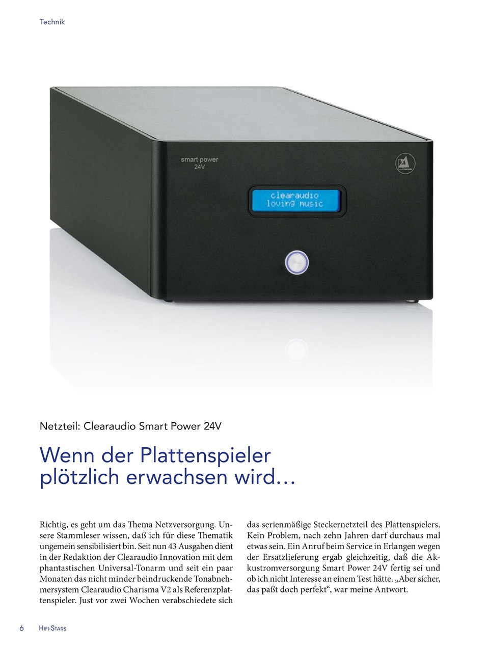 HiFi Stars Magazin Preview Pages