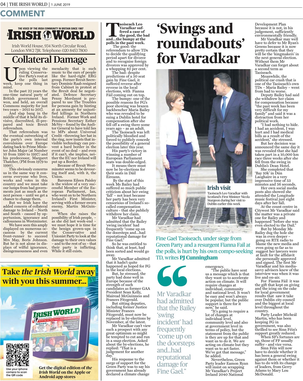 Irish World Preview Pages