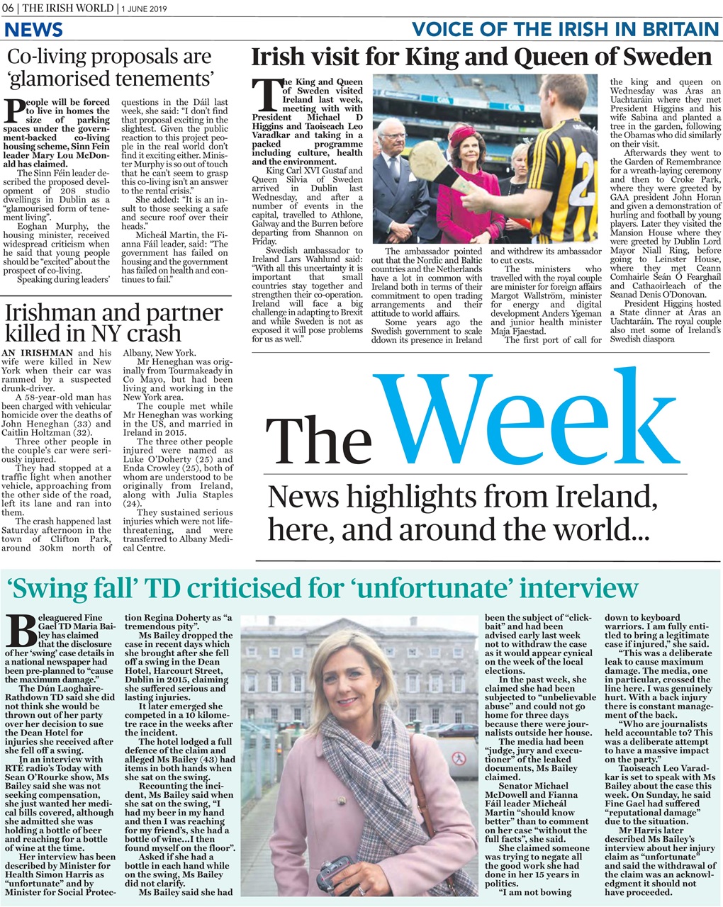 Irish World Preview Pages