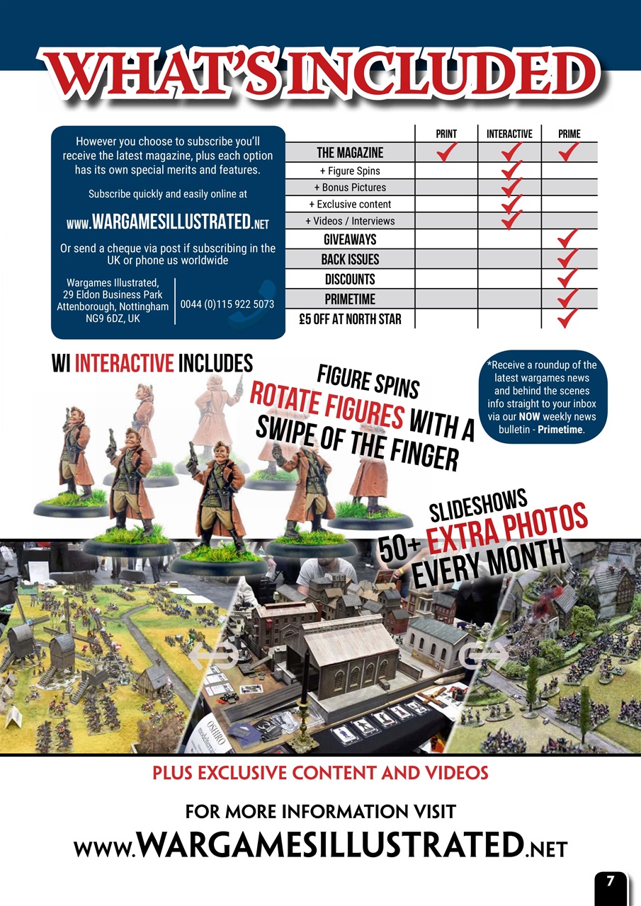 Wargames Illustrated Preview Pages