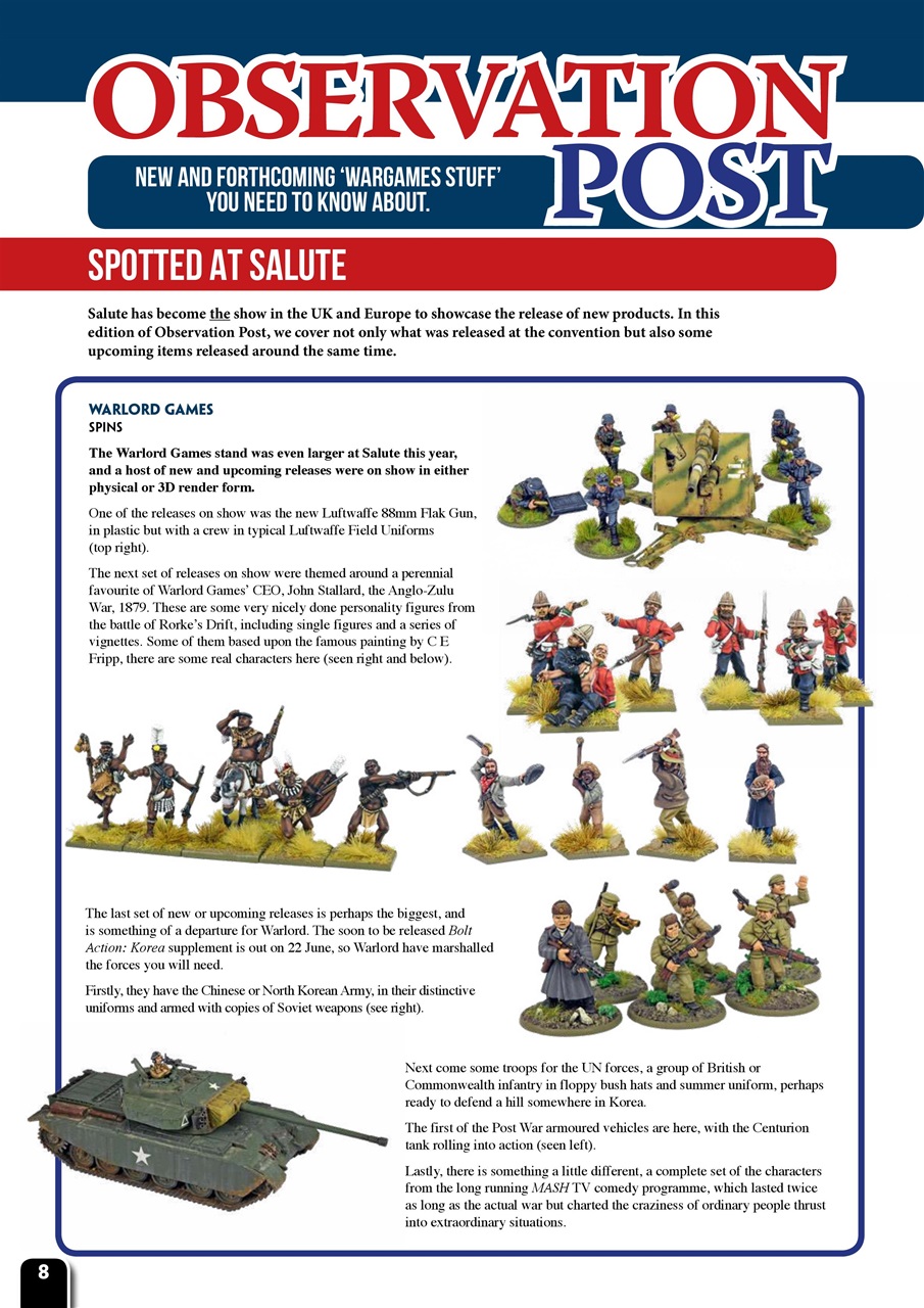 Wargames Illustrated Preview Pages