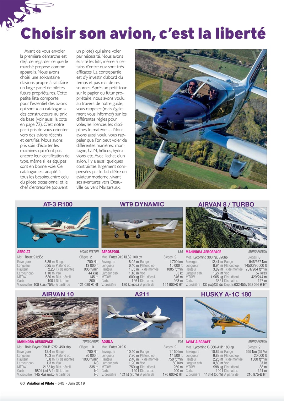 Aviation et Pilote Preview Pages