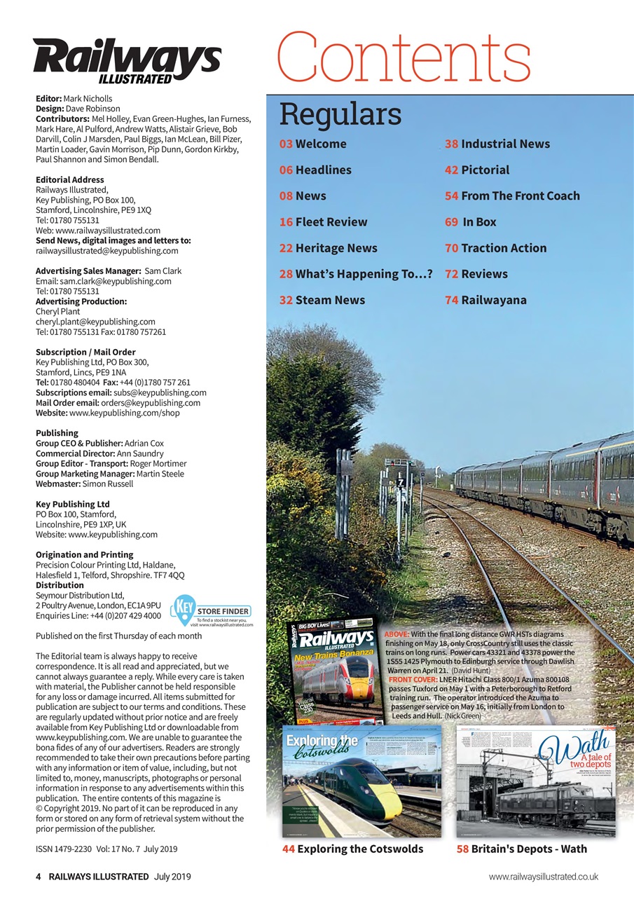 Railways Illustrated Preview Pages