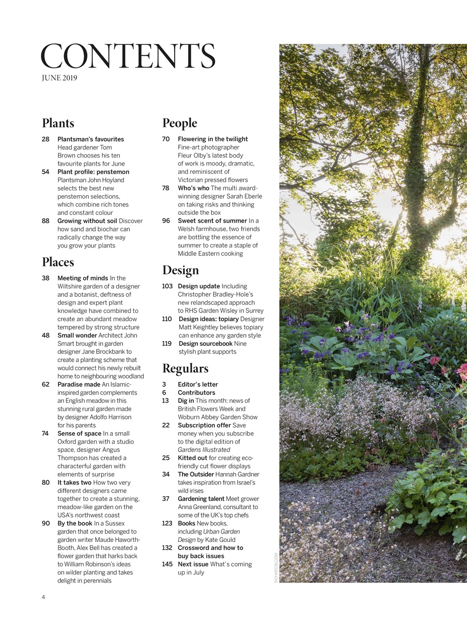 Gardens Illustrated Preview Pages