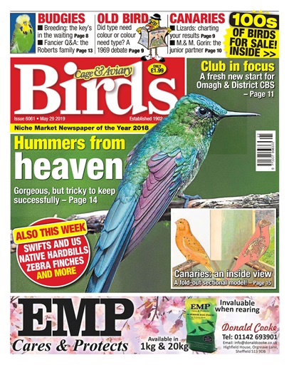 Cage & Aviary Birds issue 