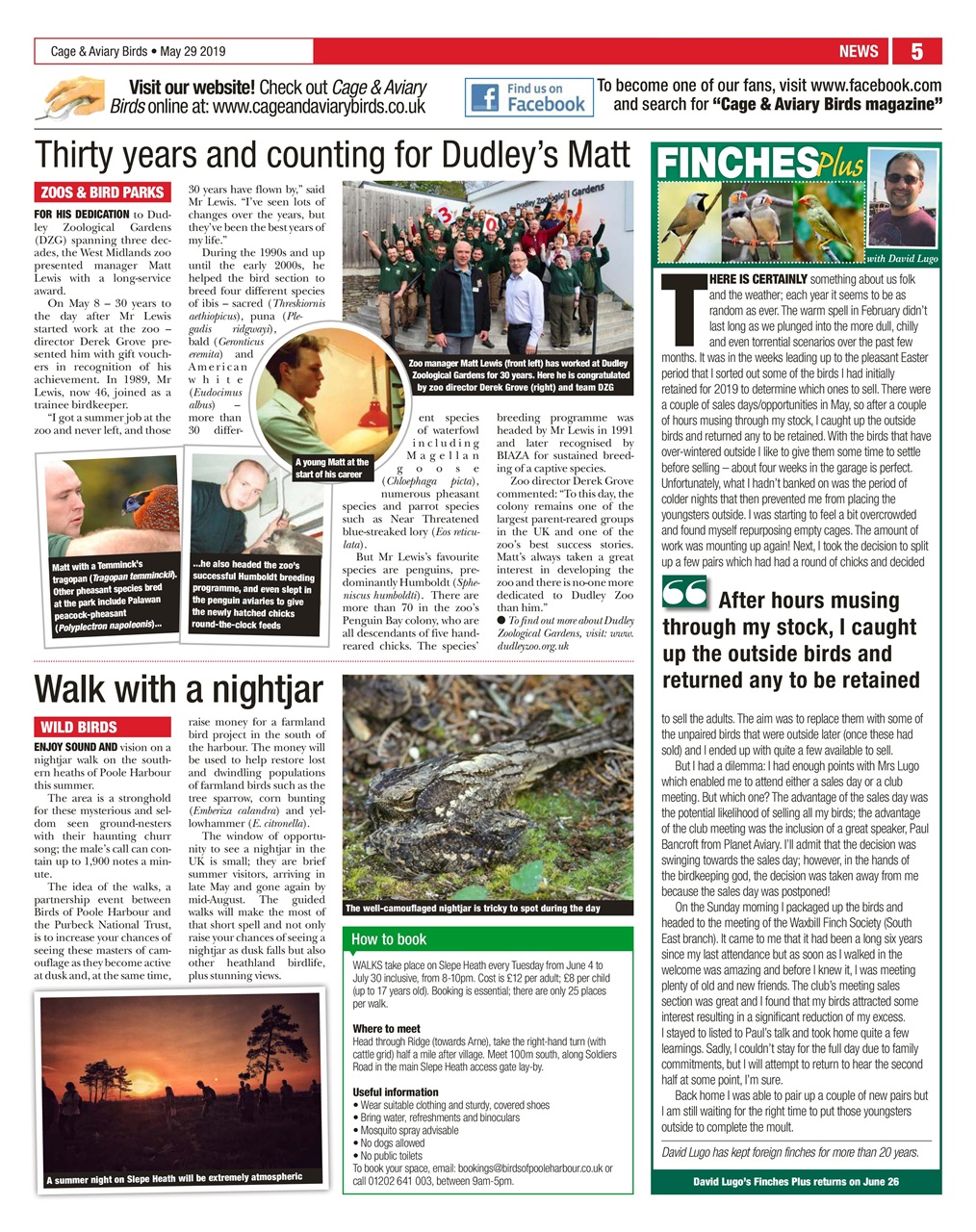 Cage & Aviary Birds Preview Pages