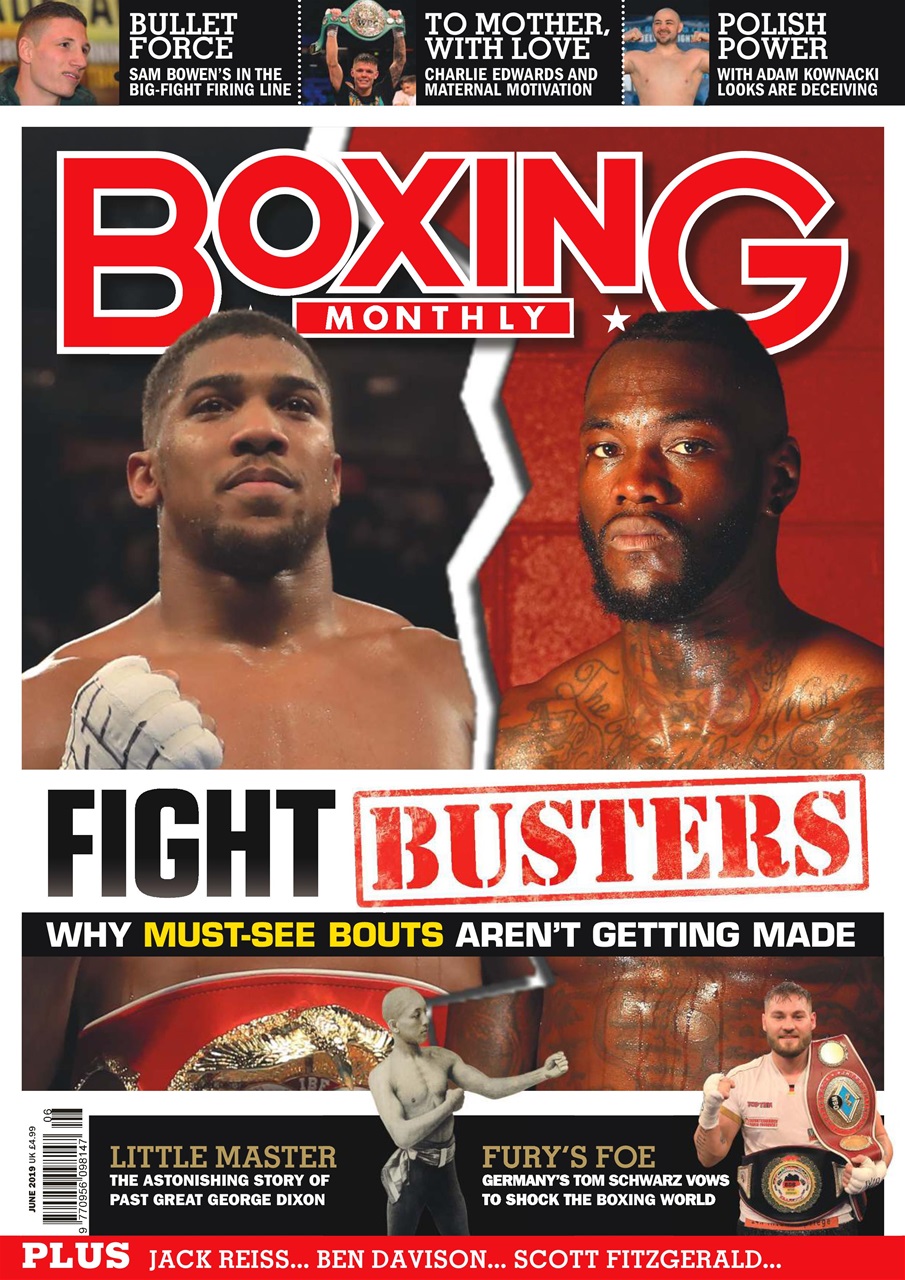 Boxing Monthly Preview Pages