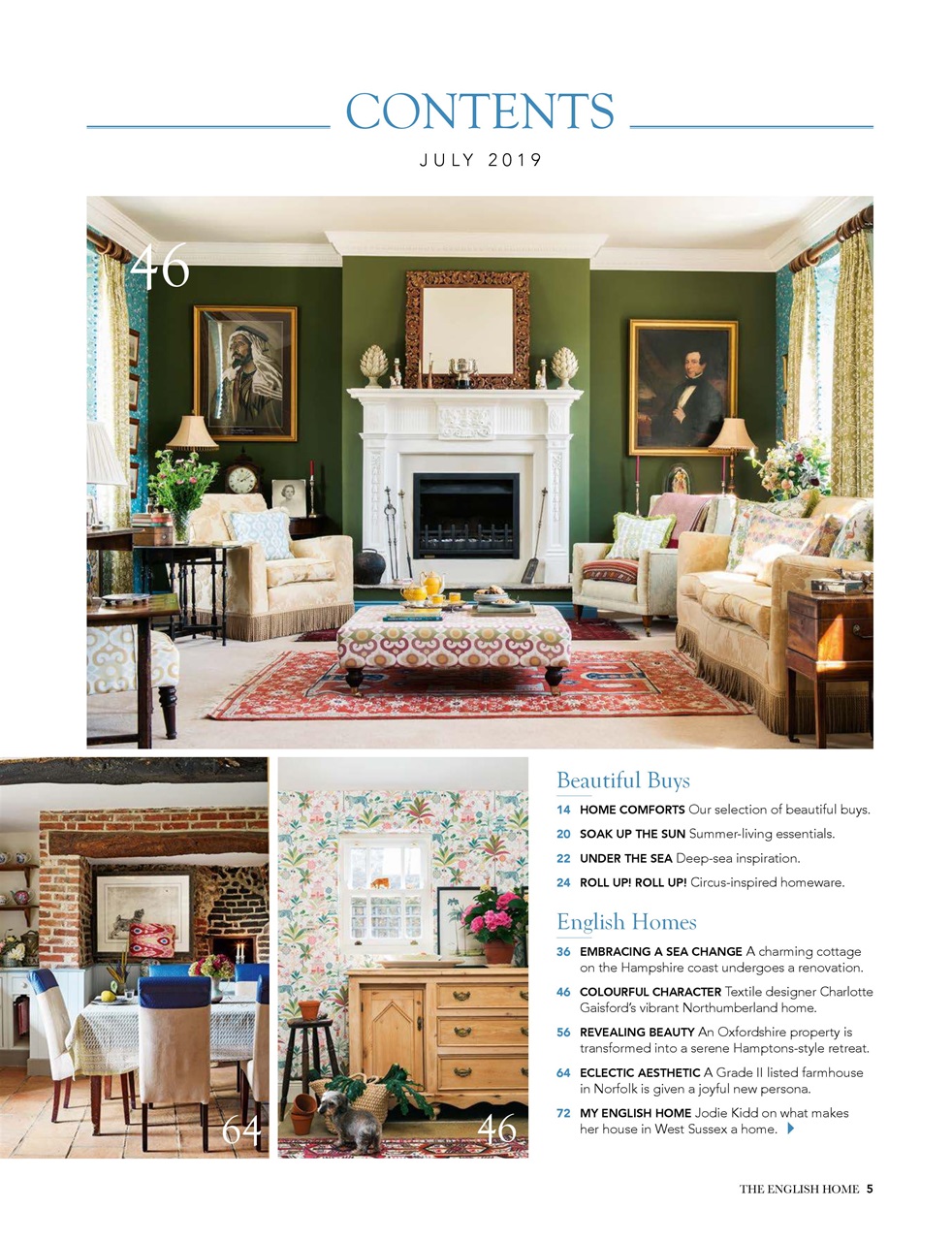 The English Home Preview Pages
