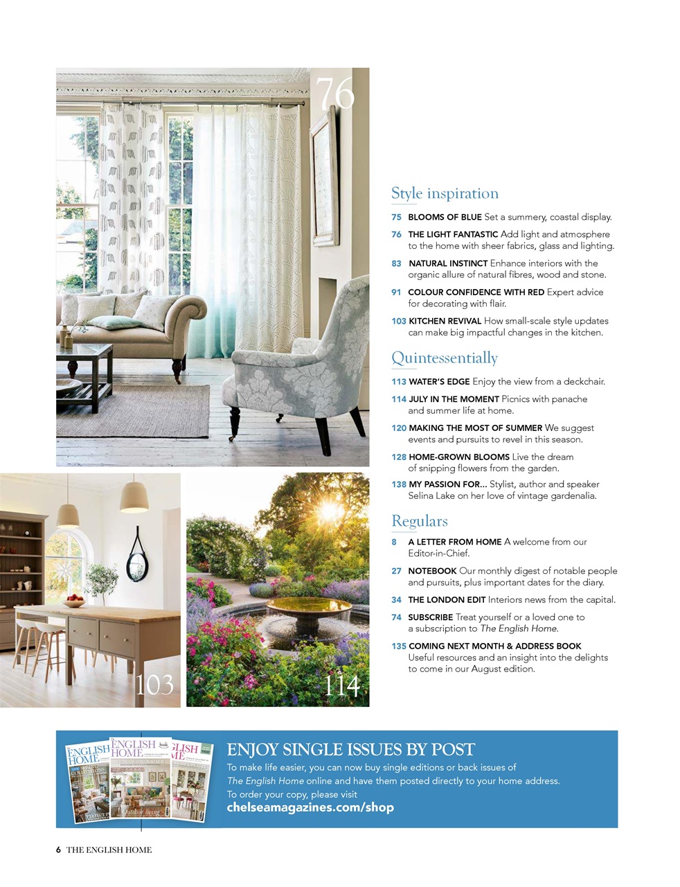 The English Home Preview Pages